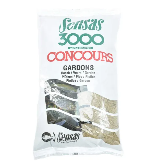 Zanęta Concours Gardons 3000 1kg Sensas