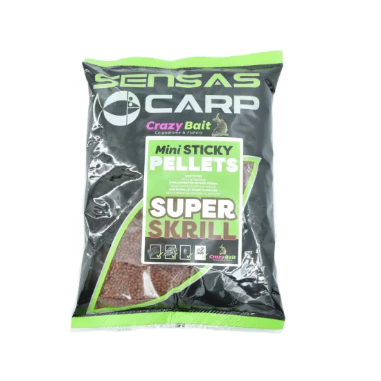 Pellet Crazy Bait Super Krill 700g Sensas