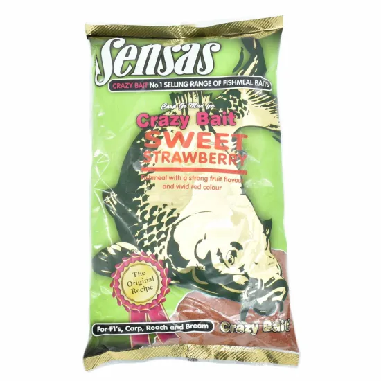 Zanęta Crazy Bait Sweet Strawberry 1kg Sensas