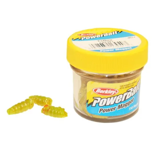 Przynęta Powerbait Micro Power Maggot yellow Berkley