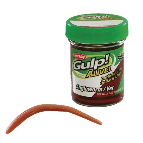 Przynęta Gulp! Alive Angle Worm brown Berkley