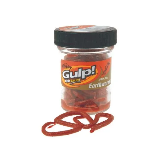 Przynęta Gulp! Earthworms red Berkley