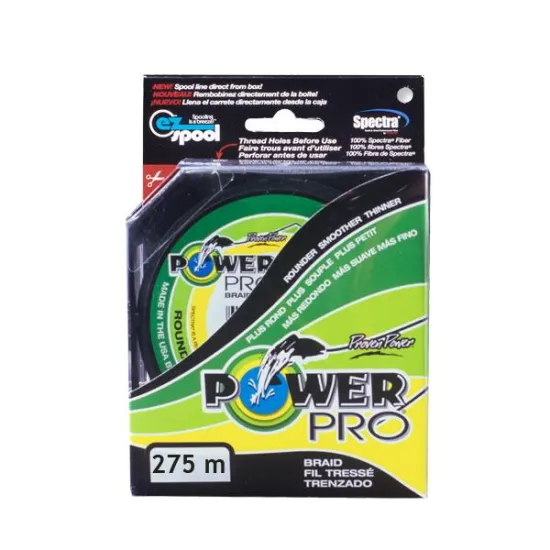 Plecionka uniwersalna, sumowa Power Pro Moss Green 0,32mm 275m
