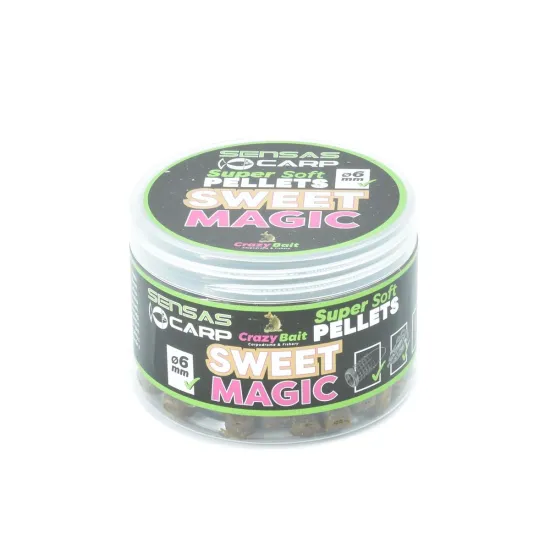Pellet super soft Crazy Bait Sweet Magic 60g Sensas