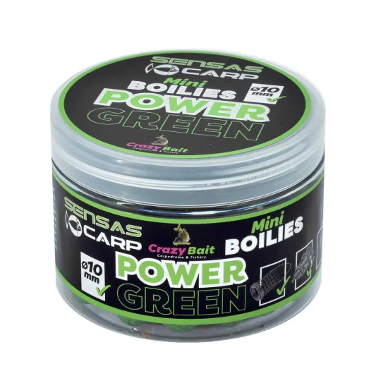 Kulki mini Crazy Bait Power Green Sensas 80g