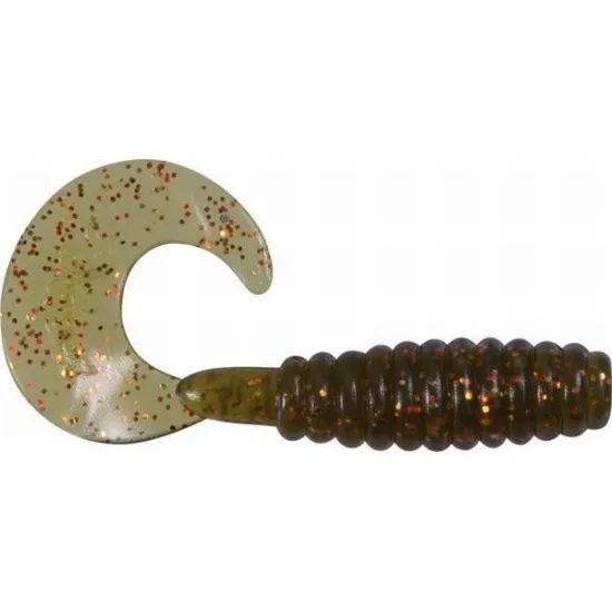 Twister Jumper 3.5cm green red glitter