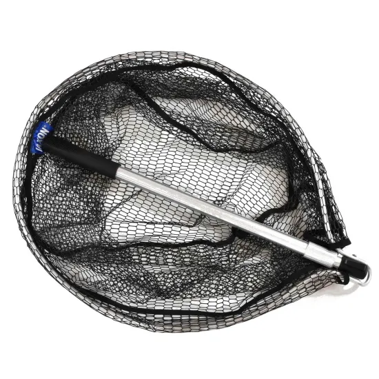Podbierak wędkarski gumowana siatka Jaxon oczko 15x8mm, długość 170cm-84382