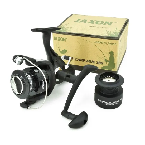 Kołowrotek feeder karpiowy z wolnym biegiem Jaxon Magnet Carp FRM 300 3 łożyska-85250