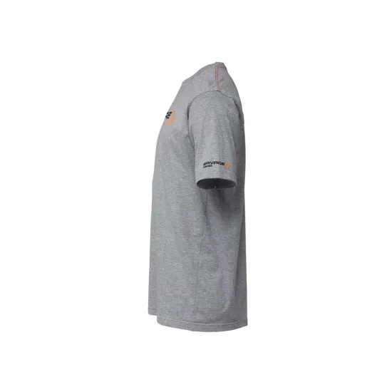 Koszulka T-Shirt Signature logo grey melange rozmiar XXL Savage Gear-85372