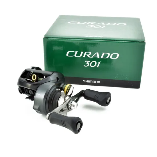 Multiplikator niskoprofilowy Shimano Curado 301 K na lewą rękę 6 łożysk-85514