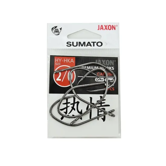 Haczyki sumowe Sumato Cat Fish rozmiar 2/0 czarne NSB 5 sztuk