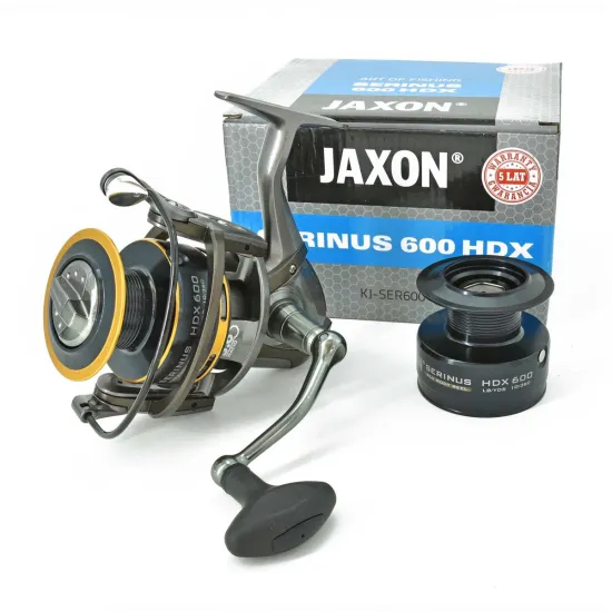 Kołowrotek spinningowy, uniwersalny Jaxon Serinus 600 HDX 8 łożysk-85921