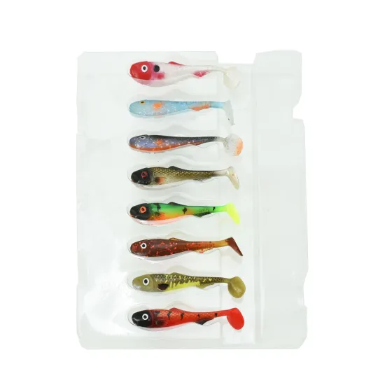 Zestaw przynęt Abu Garcia Beast Perch Shad 8cm
