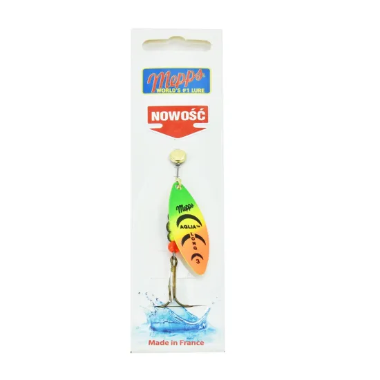 Błystka obrotowa Mepps Aglia Long fluo tiger 3 11,5g