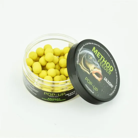 Kulki Pop-Up Method Feeder 10mm ananas Jaxon 30g