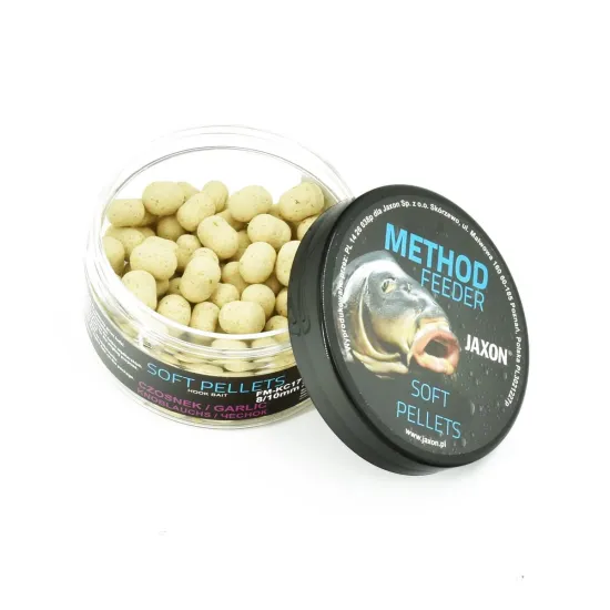 Pellet haczykowy Soft Method Feeder czosnek 8/10mm Jaxon 50g