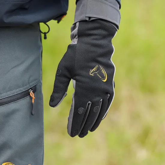 Rękawice wędkarskie Softshell Winter rozmiar L Savage Gear-87840