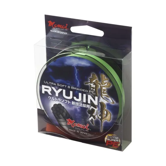 Plecionka spinningowa Momoi Ryujin 0.08mm 150m zielona fluo