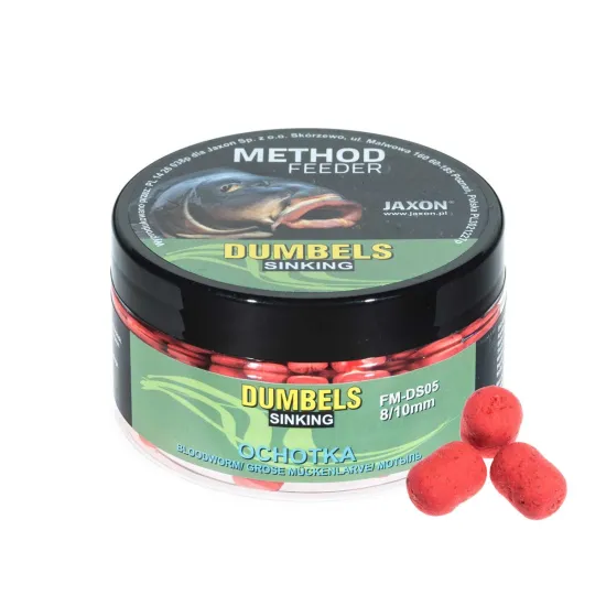 Dumbels sinking Method Feeder 8/10mm 50g ochotka