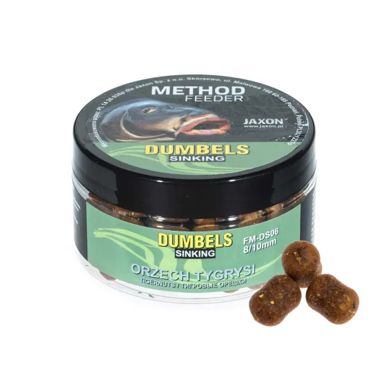 Dumbels sinking Method Feeder 8/10mm 50g orzech tygrysi