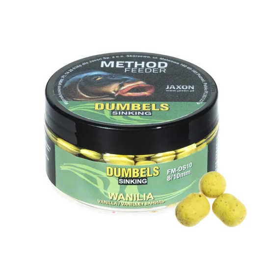Dumbels sinking Method Feeder 8/10mm 50g wanilia Jaxon