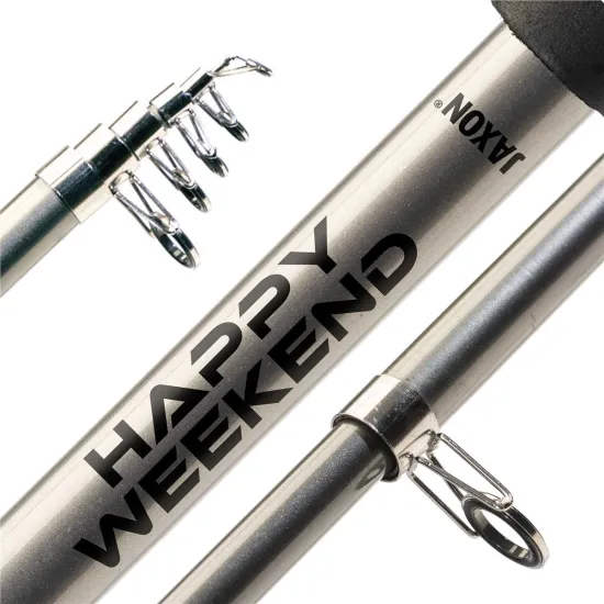 Zestaw wędkarski Jaxon Happy Weekend 3.00m 10-40g wędka + kołowrotek z żyłką-89405