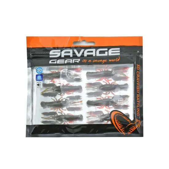Przynęta Savage Gear 3D Crayfish Rattling 6.7cm 2.9g 8 sztuk br-89766