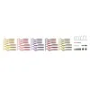 Zestaw Savage Gear Rib Worm Kit 60 sztuk-90007