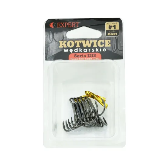 Kotwica trójramienna Expert 1213 rozmiar "1" opakowanie 6 sztuk