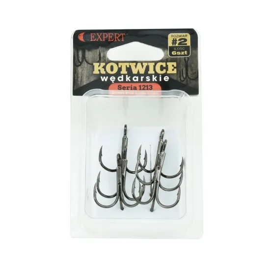 Kotwica trójramienna Expert 1213 rozmiar "2" opakowanie 6 sztuk
