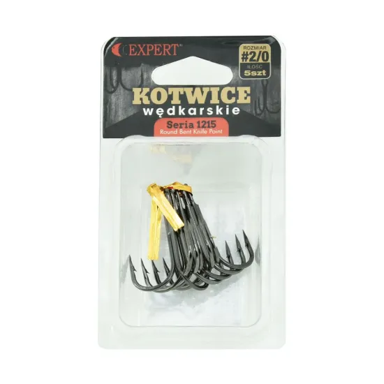 Kotwica trójramienna Expert 1215 rozmiar "2/0" opakowanie 5 sztuk