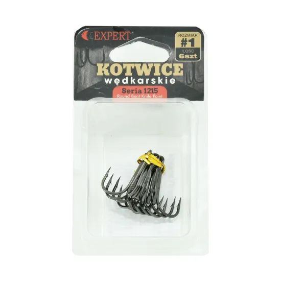 Kotwica trójramienna Expert 1215 rozmiar "1" opakowanie 6 sztuk