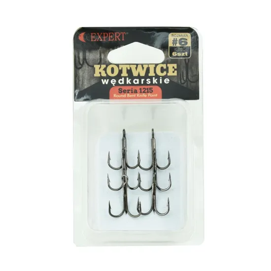 Kotwica trójramienna Expert 1215 rozmiar "6" opakowanie 6 sztuk