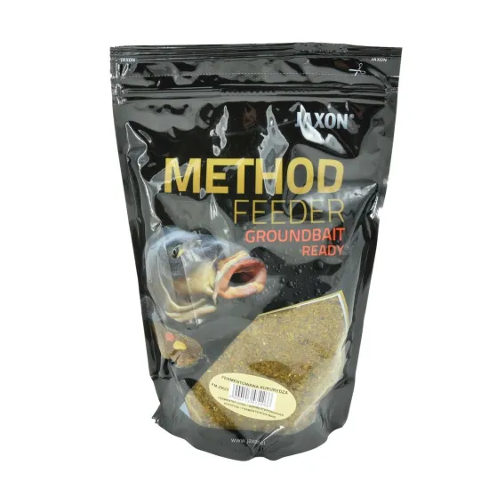 Zanęta wędkarska Method Feeder Ready fermentowana kukurydza Jaxon 750g