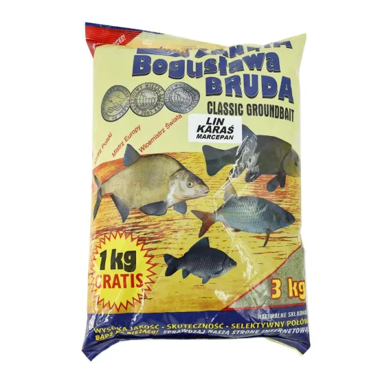 Zanęta wędkarska popularna lin, karaś, marcepan Boland 3kg