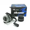 Kołowrotek feeder karpiowy z wolnym biegiem Okuma AK Baitfeeder AK-4000 2 łożyska-91444