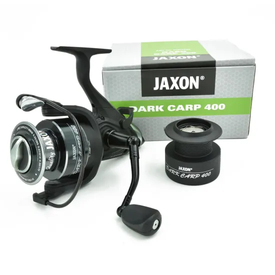 Kołowrotek karpiowy z wolnym biegiem z wolnym biegiem Jaxon Dark Carp 400 6 łożysk-91770