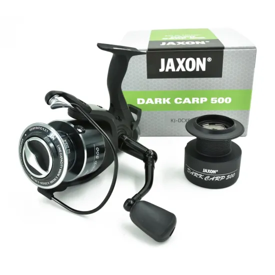 Kołowrotek karpiowy z wolnym biegiem z wolnym biegiem Jaxon Dark Carp 500 6 łożysk-91774