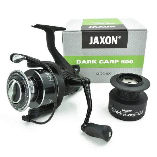 Kołowrotek karpiowy z wolnym biegiem z wolnym biegiem Jaxon Dark Carp 600 6 łożysk-91778