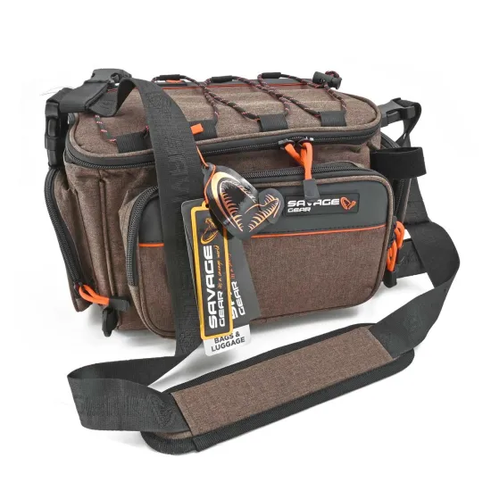 Torba wędkarska System Box 3 pudełka Savage Gear 20x40x29cm 12L