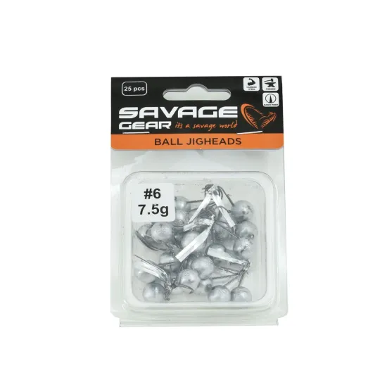 Główka jigowa spinningowa Savage Gear Ball Jighead #6 7.5g 1 sztuka-93081