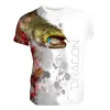 Koszulka T-shirt Sum XXL biało-czerwony Dragon