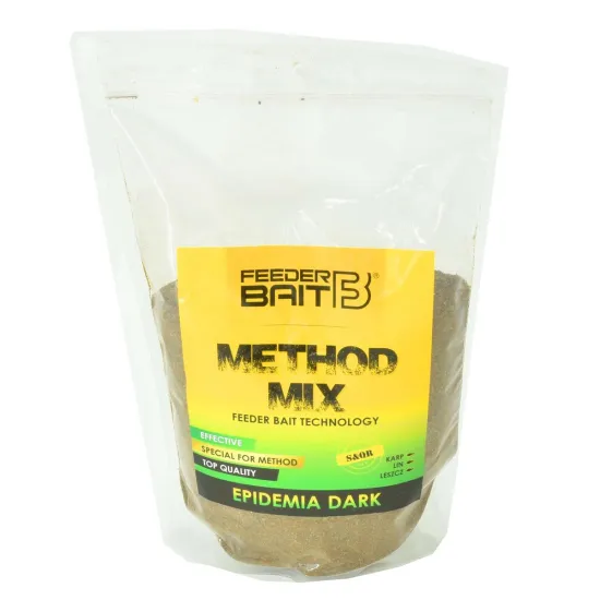 Zanęta wędkarska Method Feeder Mix Epidemia Dark Feeder Bait 800g