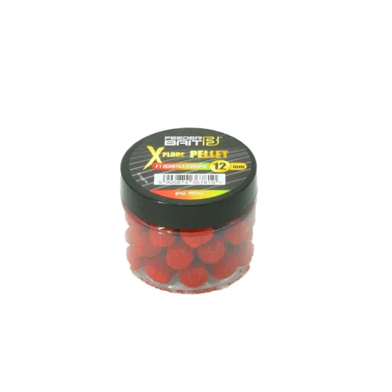 Pellet haczykowy Xplode F1 Ochotka / konopie 12mm Feeder Bait 90ml-93588