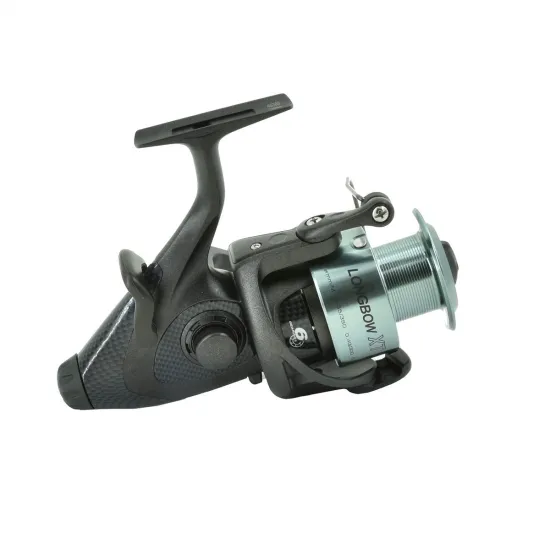 Kołowrotek feeder karpiowy z wolnym biegiem Okuma Longbow XT Baitfeeder LBXT-655 6 łożysk-93638