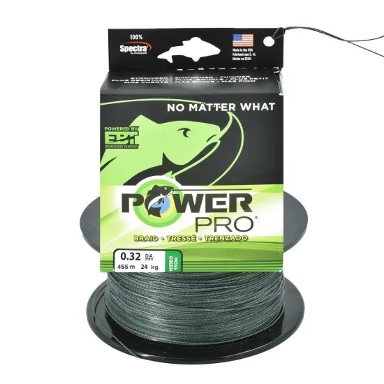 Plecionka sumowa Power Pro Moss Green 0,32mm 455m