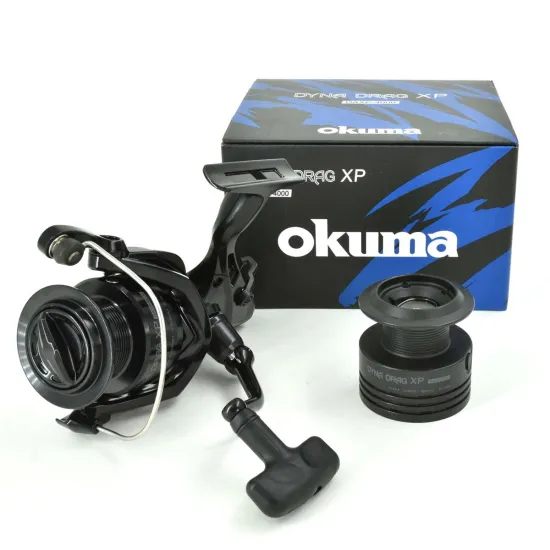 Kołowrotek feeder z wolnym biegiem Okuma Dynadrag XP Baitfeeder DAXP-4000 4 łożyska-93883