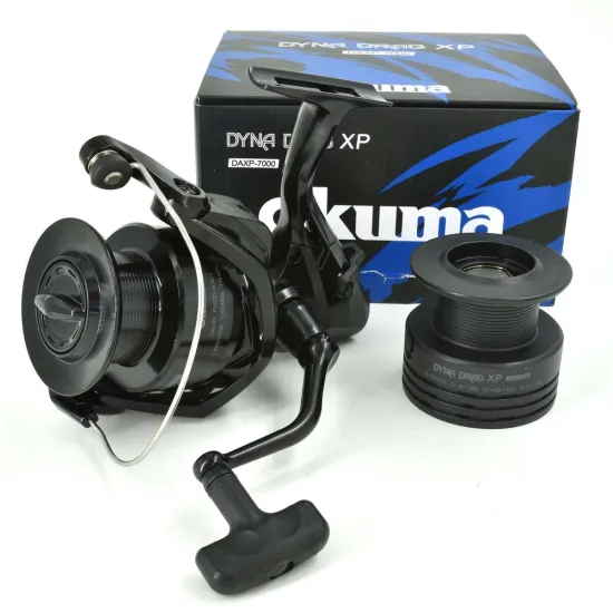 Kołowrotek feeder z wolnym biegiem Okuma Dynadrag XP Baitfeeder DAXP-7000 4 łożyska-93887