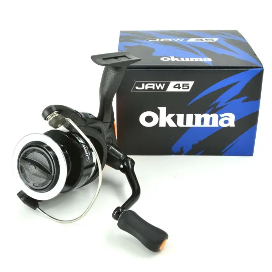 Kołowrotek spinningowy, uniwersalny Okuma Jaw-45 FD 4 łożyska-93932