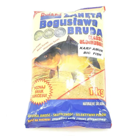 Zanęta wędkarska popularna karp, amur, big fish Boland 1kg